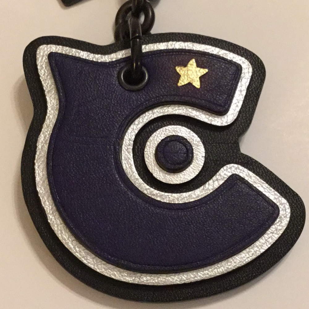 Coach C Patch Bag Charm - Picture 3 of 7